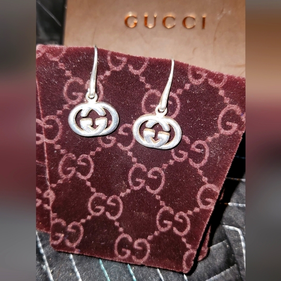 Authentic Gucci earring **** 925 signed **** - Picture 1 of 4